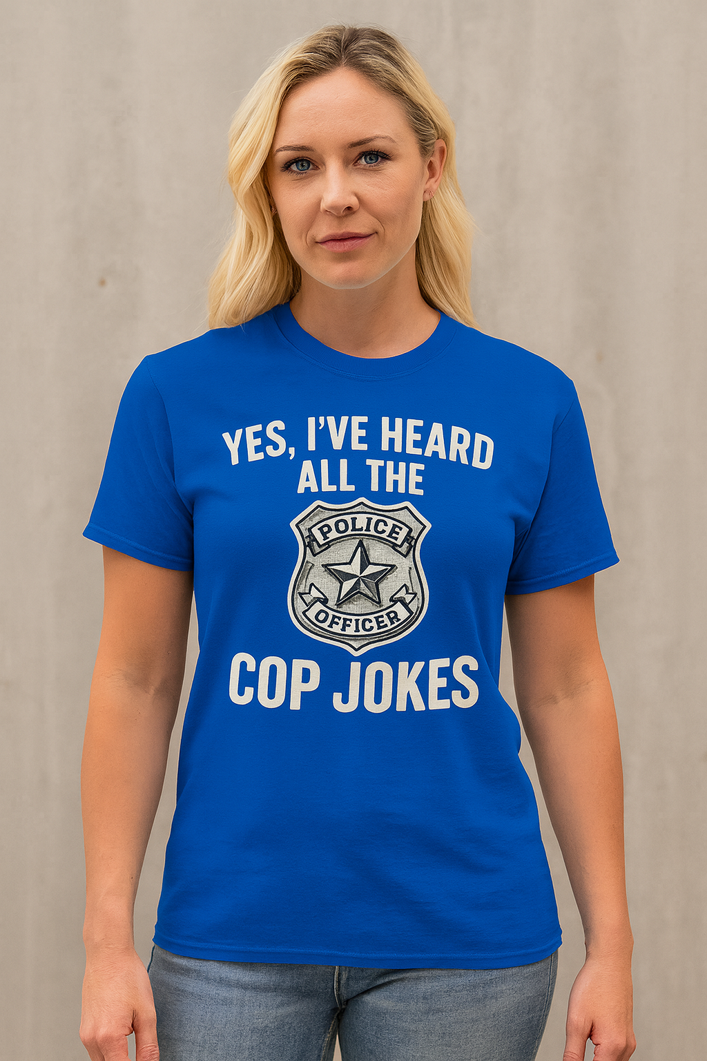 Title: Yes, I’ve Heard All the Cop Jokes