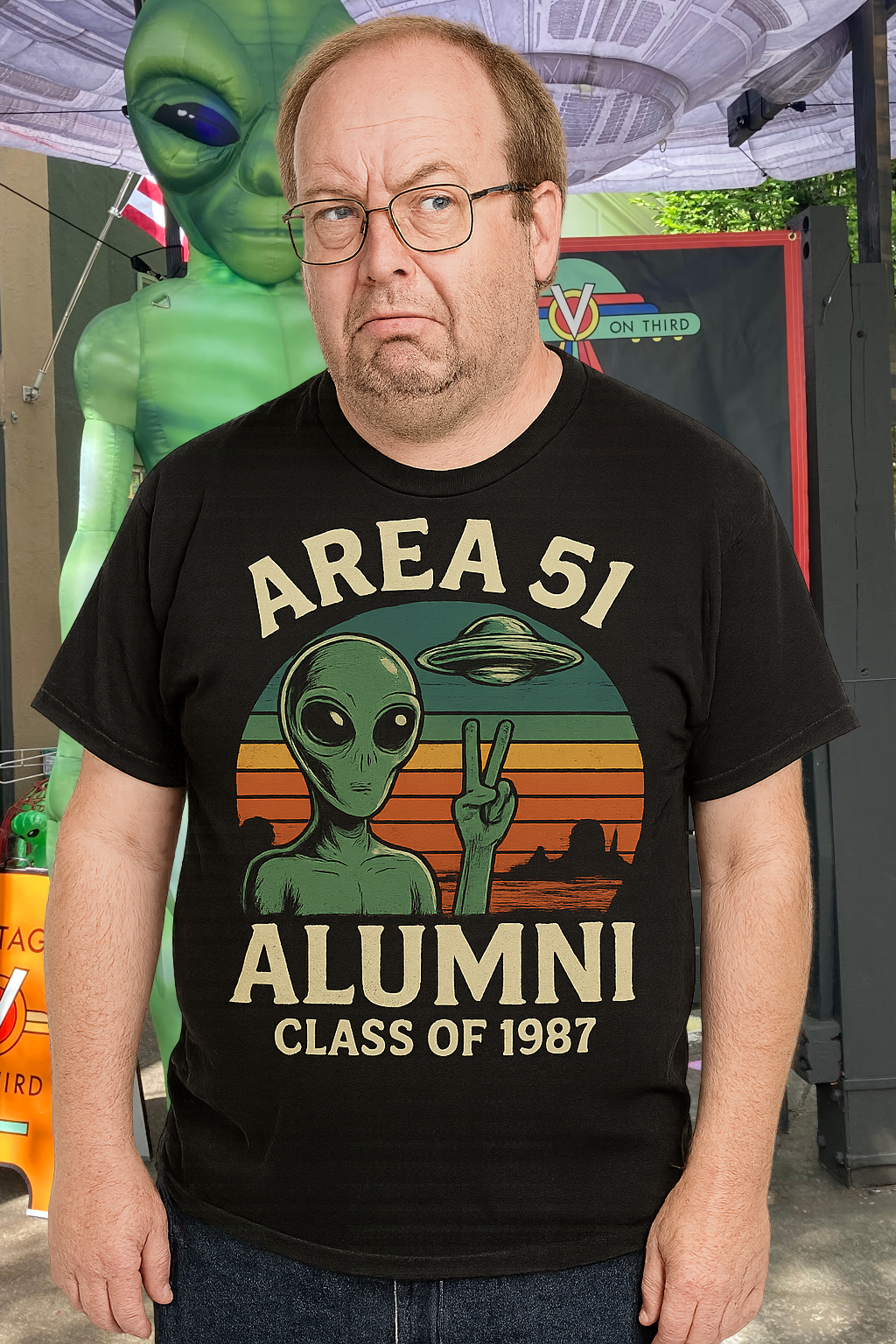 Area 51 Alumni – Class of 1987 Tee