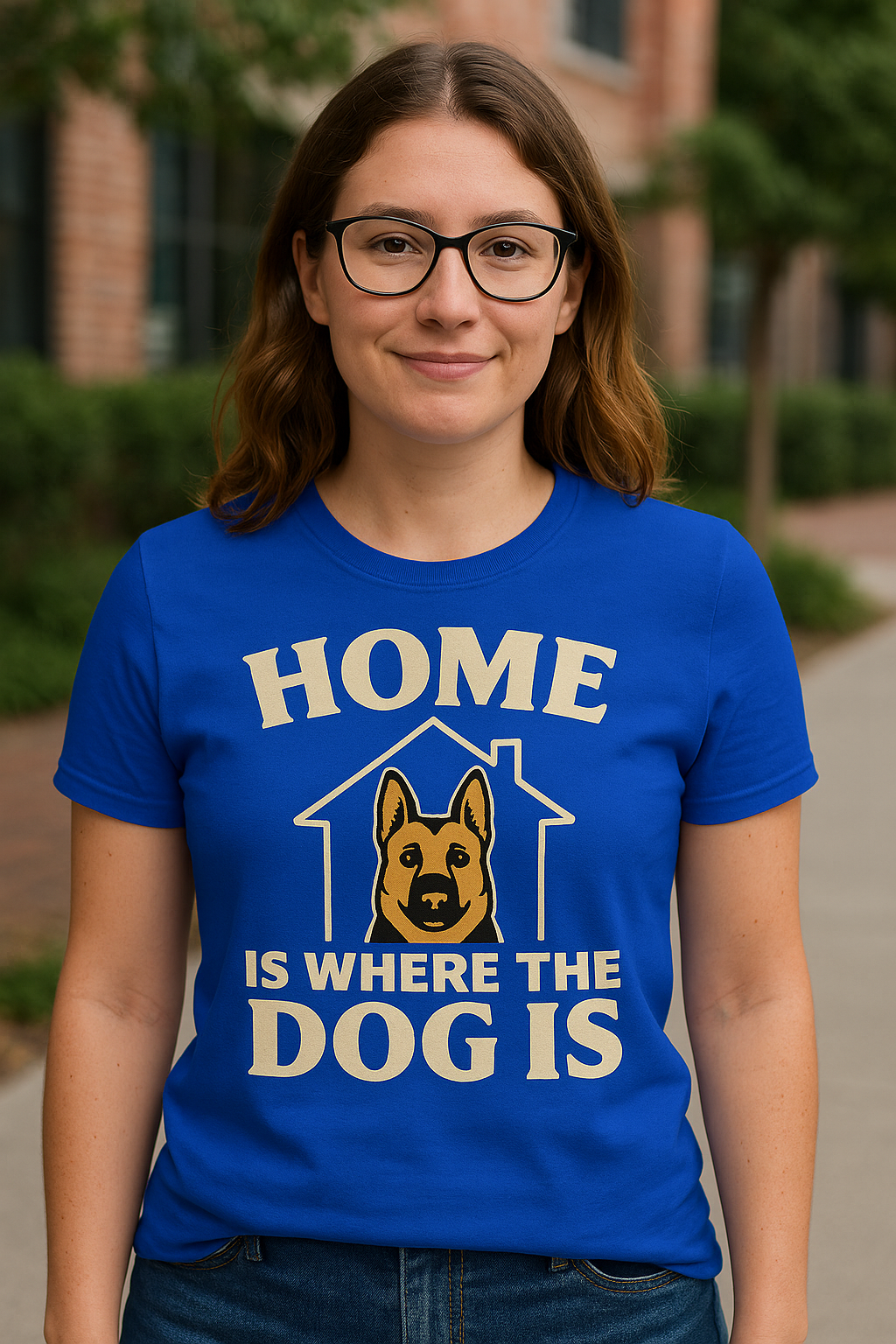Home Is Where the Dog Is T-Shirt